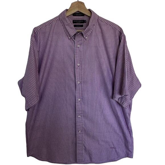 Daniel Cremieux Classics Tailored Fit Button Down Shirt Size XL Striped Career - Picture 1 of 9